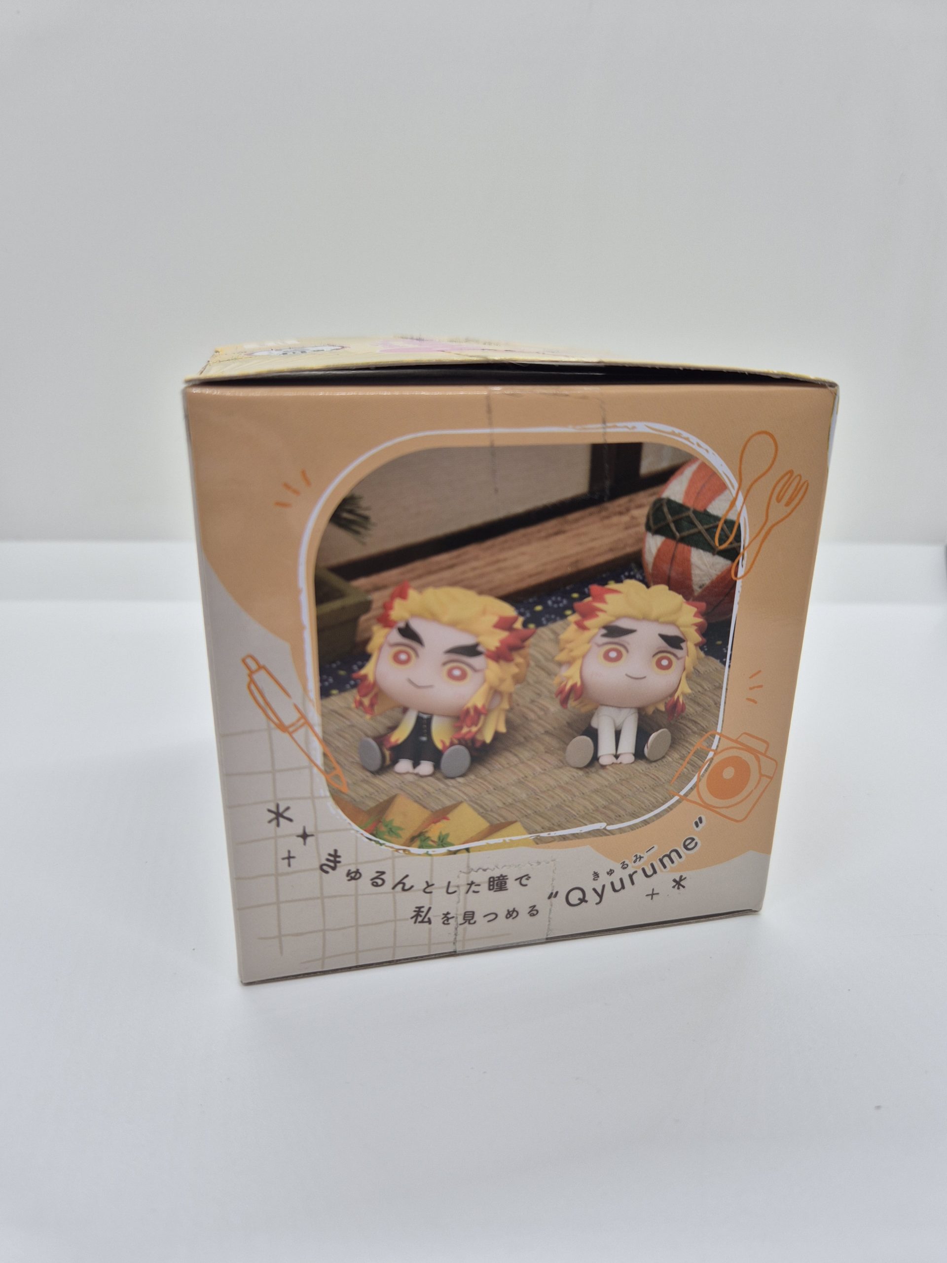 SEGA QyuruMe Demon Slayer Rengoku Kyojuro Mini Figure - immagine 2