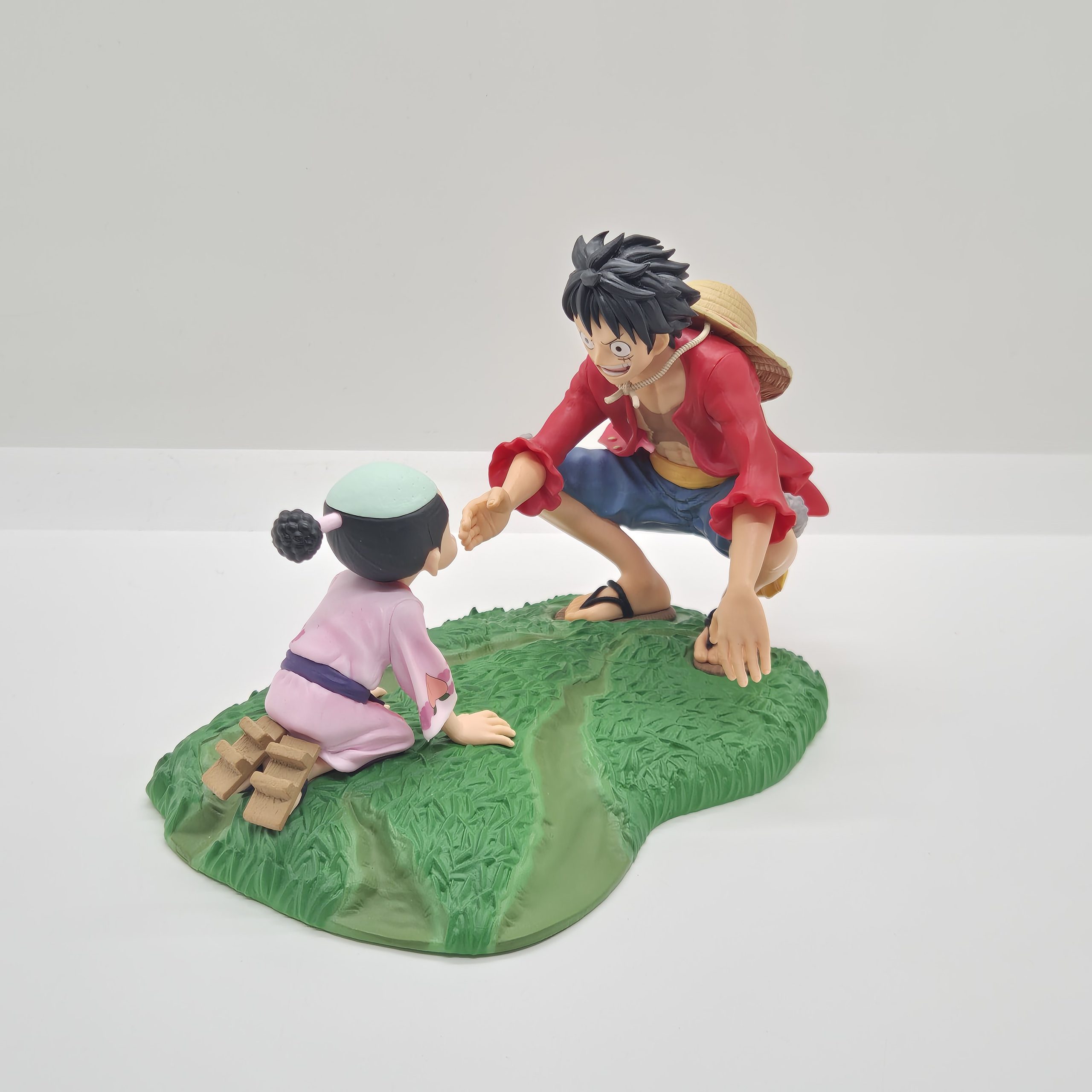 One Piece Luffy & Momonosuke Revible Moment New Dawn - C Prize - immagine 3