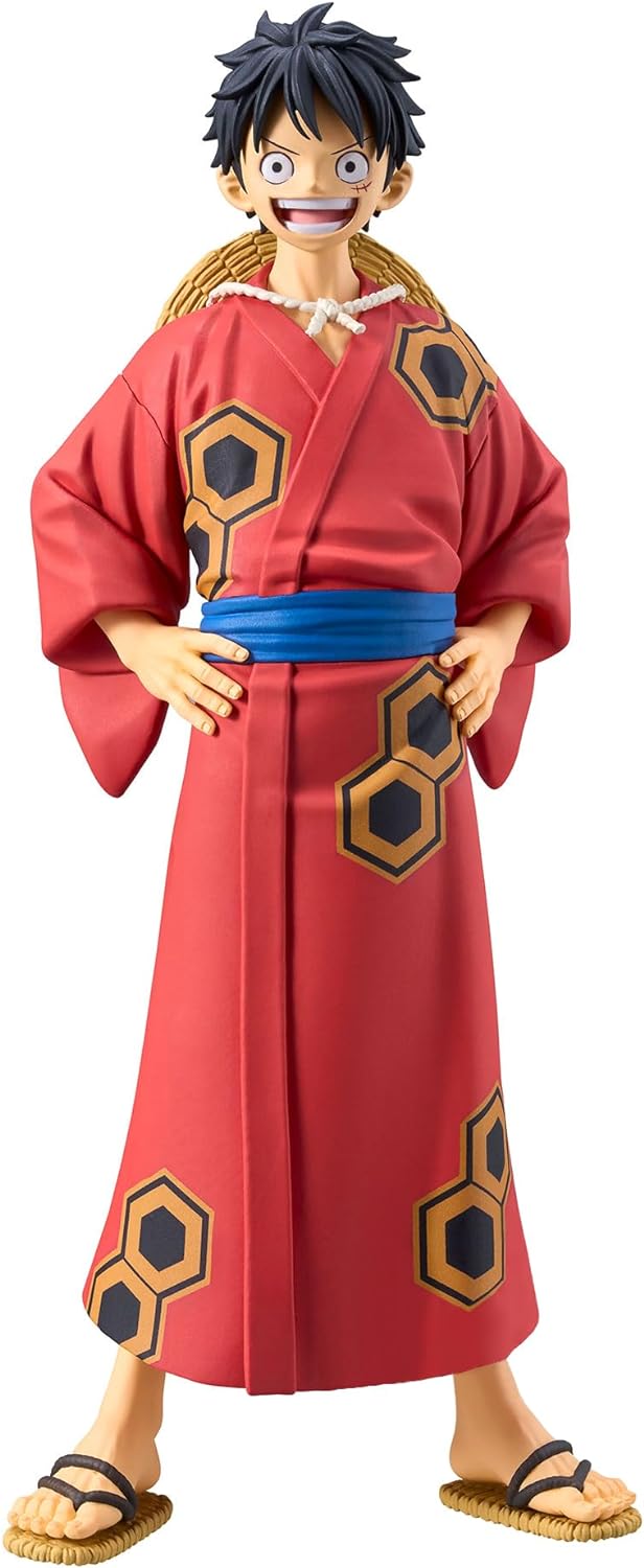 One Piece DXF Grandline Monkey D Luffy Yukata version - immagine 7