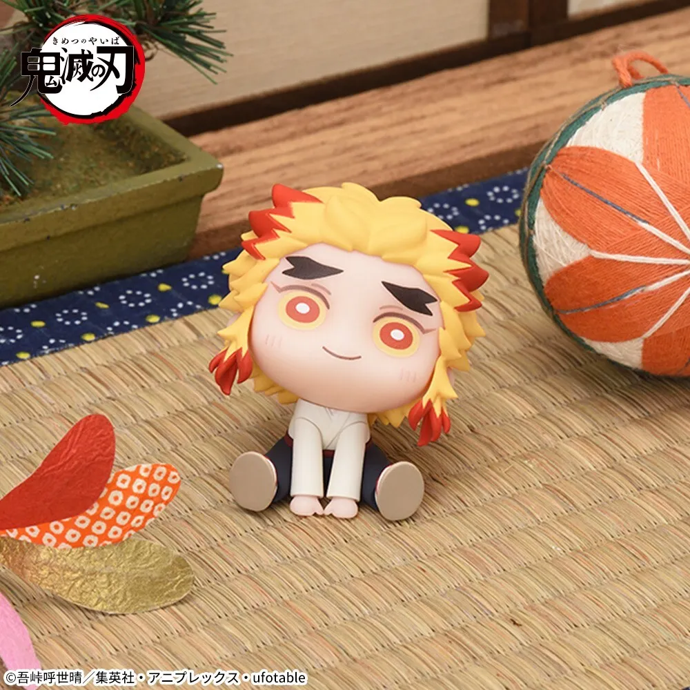 SEGA QyuruMe Demon Slayer Rengoku Kyojuro Mini Figure - immagine 7